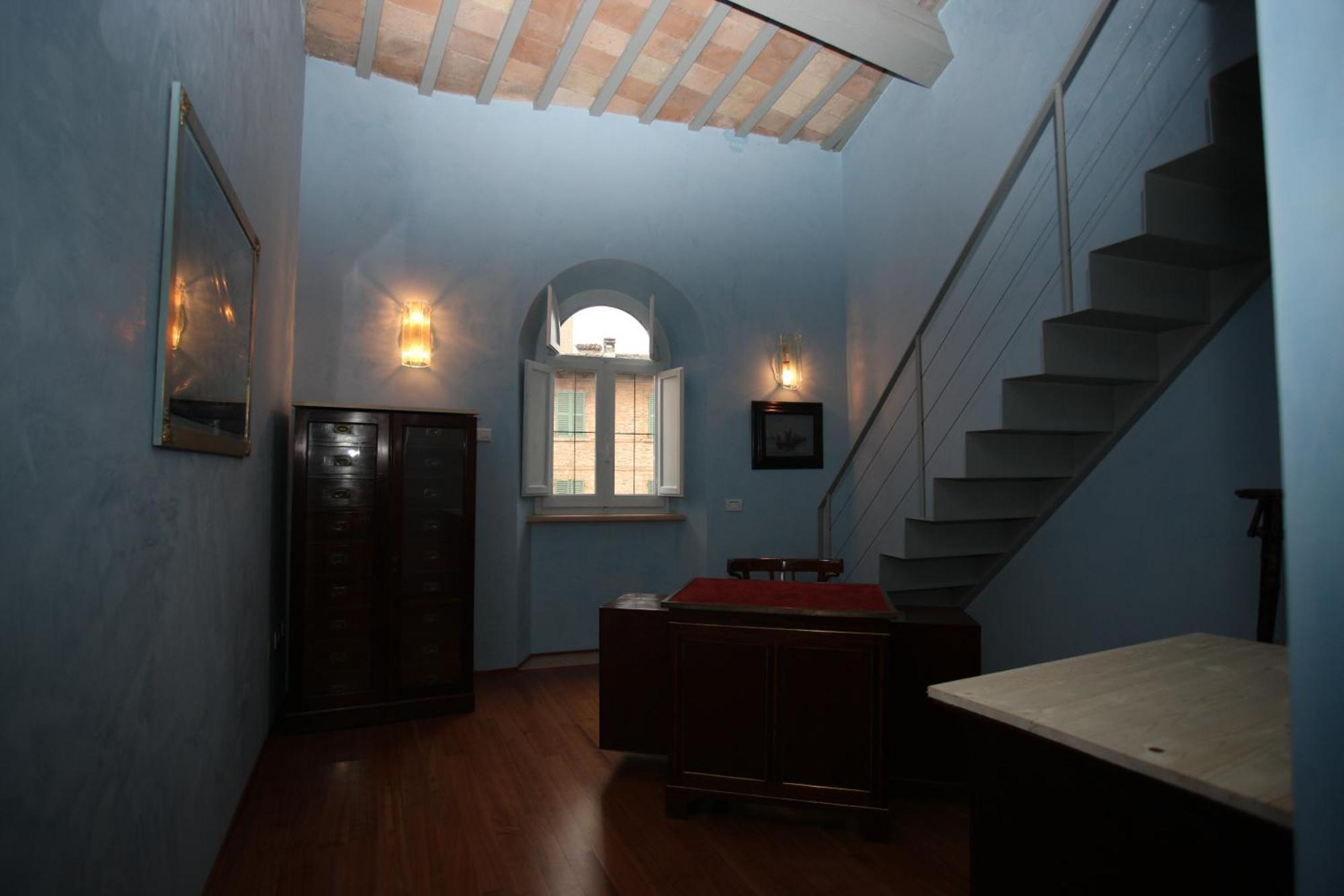 Bed and Breakfast Palazzo Santinelli SantʼAngelo in Vado Habitación foto