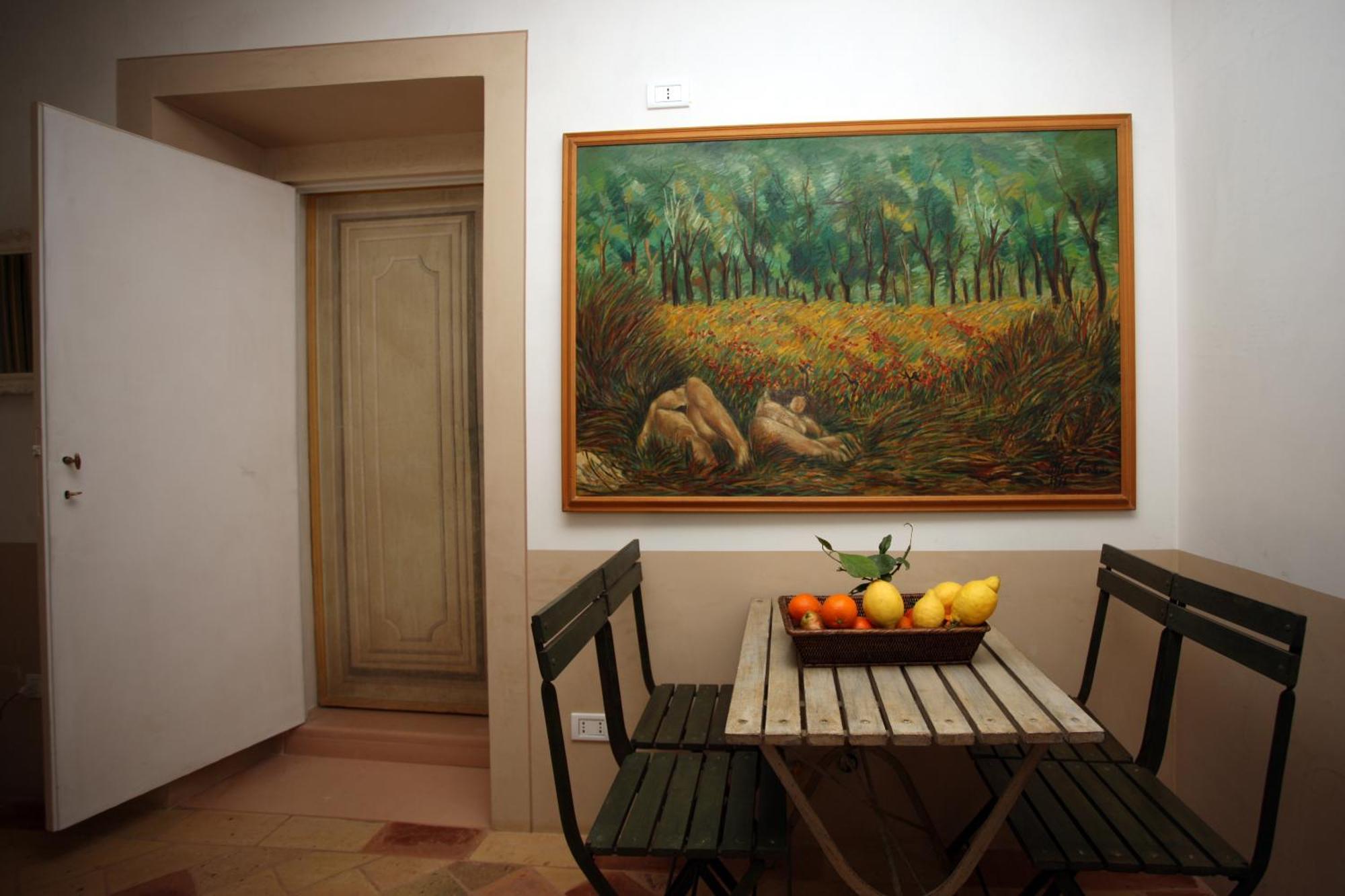 Bed and Breakfast Palazzo Santinelli SantʼAngelo in Vado Habitación foto